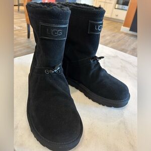 Ugg Toggler Black boots size 6 women’s Brand new Authentic perfect
